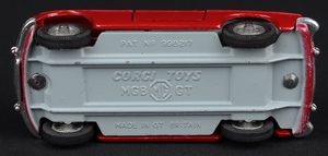 Corgi toys 327 mgb gt kk547 base