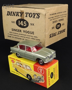Dinky toys 145 singer vogue trade pack kk561 front