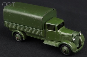 Dinky toys 25b south african military covered wagon kk562 front