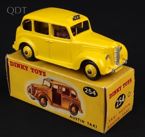 Dinky toys 254 austin taxi kk563 front
