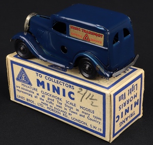 Tri ang minic ford light van kk569 back