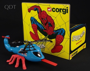 Corgi toys 928 spider man spidercopter kk611 front
