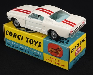 Corgi toys 325 ford mustang competition kk622 back