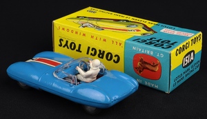 Corgi toys 151a lots mark eleven le mans racing car kk648 back