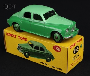 Dinky toys 156 rover 75 saloon kk662 front