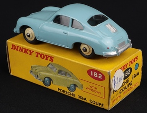Dinky toys 182 porsche 356a coupe kk665 back