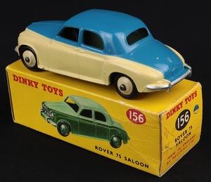 Dinky toys 156 rover 75 saloon kk673 back