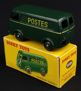 French dinky toys 25bv peugeot van postes kk677 back