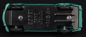 Corgi toys 302 mga sports car kk681 base