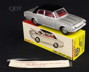 Dinky toys 169 corsair 2000e kk685 front