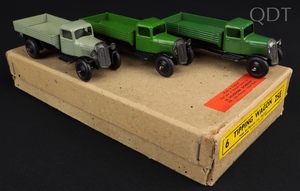 Trade box dinky toys 25e tipping wagon kk718 front