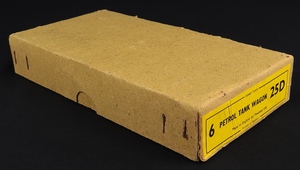 Trade box dinky toys 25d petrol tank wagons kk730 box