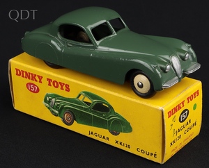 Dinky toys 157 jaguar xk120 coupe kk731 front