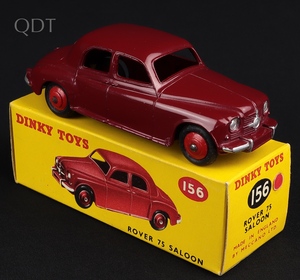 Dinky toys 156 rover 75 saloon kk736 front