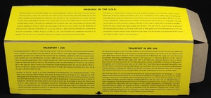 Corgi toys 1137 express service truck trailer kk740 plinth back