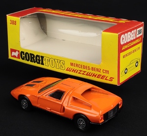Corgi toys 388 mercedes benz c111 kk742 back