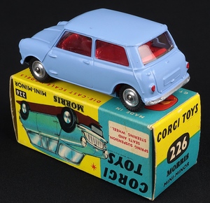Corgi toys 226 morris mini minor kk748 back