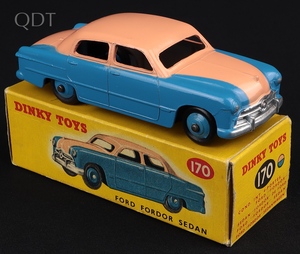 Dinky toys 170 ford fordor sedan kk760 front