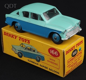 Dinky toys 166 sunbeam rapier kk761 front