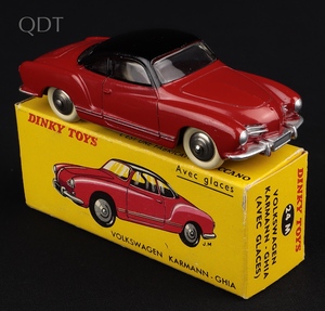 French dinky toys 24m volkswagen karmann ghia kk765 front