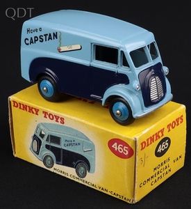 Dinky toys 465 morris commercial van capstan kk766 front