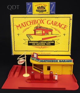 Matchbox garage service station showroom kk810 front