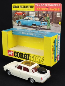 Corgi toys 275 rover 2000 tc kk840 back