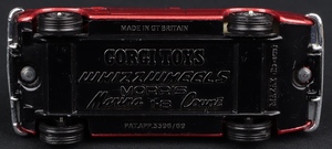 Corgi toys 306 morris marina 1.8 coupe kk842 base
