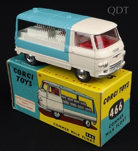 Corgi toys 466 commer milk float kk843 front