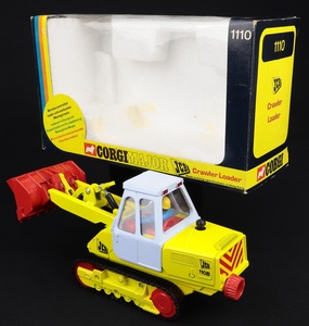 Corgi 1110 jcb crawler loader kk848 back