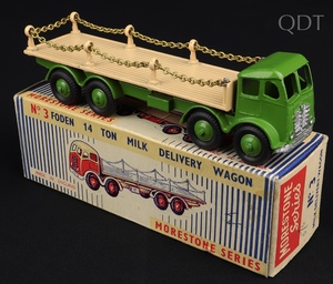 Morestone 3 foden 14 ton milk delivery wagon kk851 front