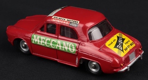 Dinky toys 268 renault dauphine minicab kk864 back