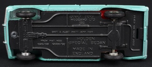 Dinky toys 196 holden special sedan kk865 base