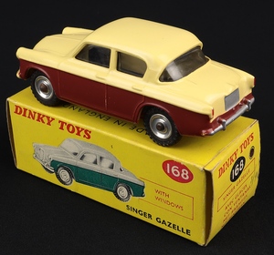 Dinky toys 168 singer gazelle kk872 back