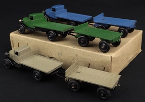 Trade box dinky toys 25t truck trailer kk879 back