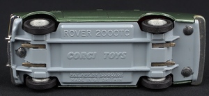 Corgi toys 275 rover 2000 tc 1351 golden jacks kk888 base