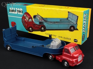 Corgi toys 1100 carrimore low loader kk816 fromt