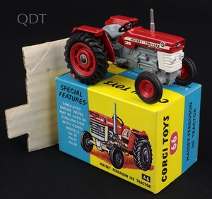 Corgi toys 66 massey ferguson tractor kk818 front