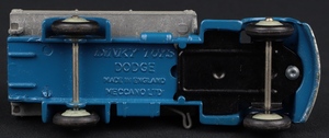 Dinky toys 30m dodge rear tipping wagon kk898 base