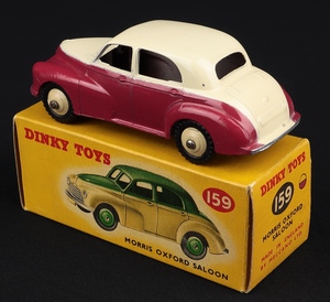 Dinky toys 159 morris oxford saloon kk907 back