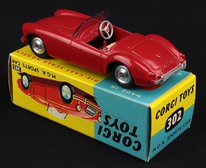 Corgi toys 302 mga sports car kk955 back