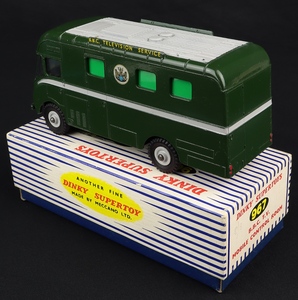 Dinky supertoys 967 bbc tv control room kk962 back