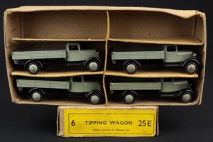 Trade box dinky toys 25e tipping wagon kk970 front