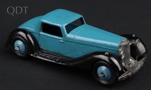 Dinky toys 36b bentley kk971 front