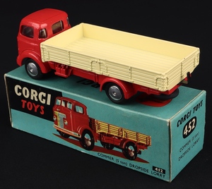 Corgi toys 452 commer dropside lorry kk988 back