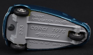 Corgi toys 233 heinkel economy car ll10 base