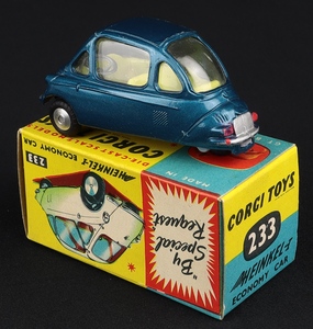 Corgi toys 233 heinkel economy car ll10 back