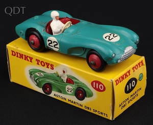 Dinky toys 110 aston martin db3 sports ll26 front