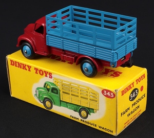 Dinky toys 343 farm produce wagon ll31 back