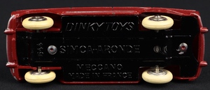 French dinky toys 544 simca aronde jj804 base